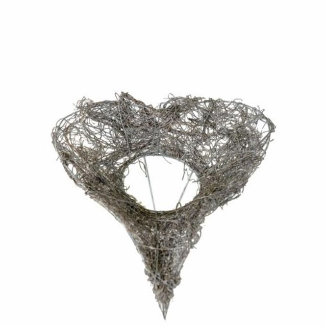 Hovedbilde Bukettholder hjerteformet 15 cm